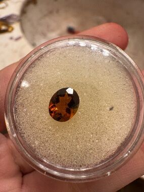 1.00ct rare genuine brown tourmaline gem$299